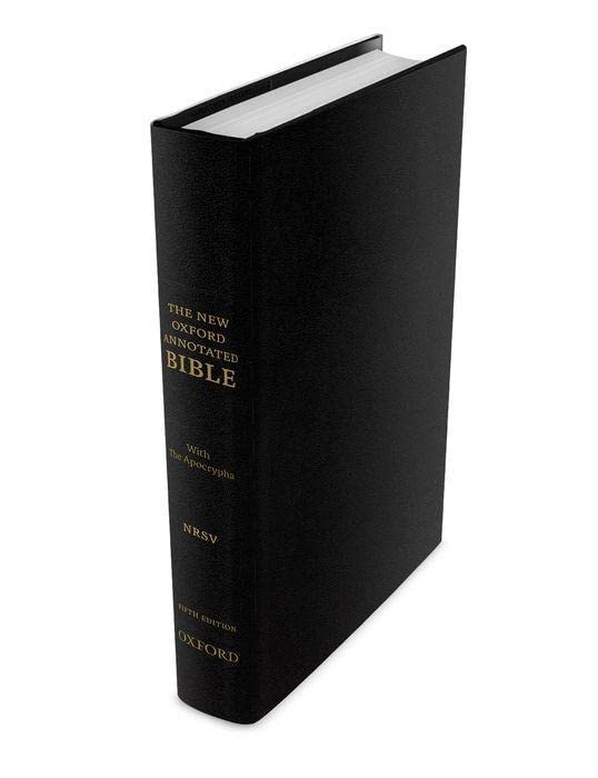 The New Oxford Annotated Bible With Apocrypha New Revised Standard