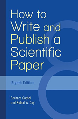how to write and publish a scientific paper 8th edition pdf free download