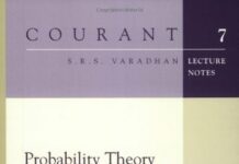 Probability Theory (Courant Lecture Notes) by S. R. S. Varadhan (PDF)