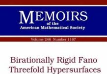 Birationally Rigid Fano Threefold Hypersurfaces (Memoirs of the American Mathematical Society) by Ivan Cheltsov (PDF)