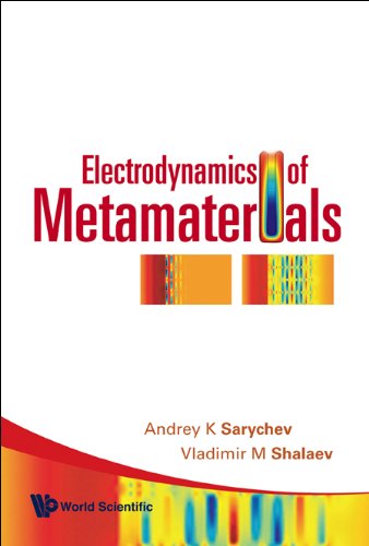 Electrodynamics Of Metamaterials 1st Edition By Andrey K Sarychev (pdf 