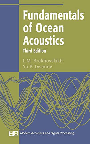 Fundamentals Of Ocean Acoustics (Modern Acoustics And Signal Processing ...