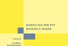 Galois Theory of Linear Differential Equations 2003rd Edition by Marius van der Put (PDF)