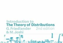 Introduction to the Theory of Distributions 2nd Edition by F. G. Friedlander (PDF)