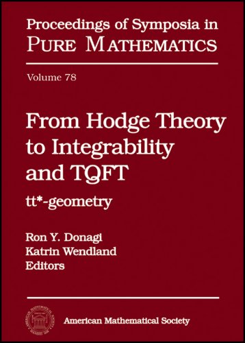 From Hodge Theory To Integrability And TQFT (Proceedings Of Symposia In ...