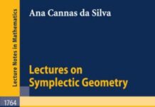 Lectures on Symplectic Geometry (Lecture Notes in Mathematics, 1764) by Ana Cannas da Silva (PDF)