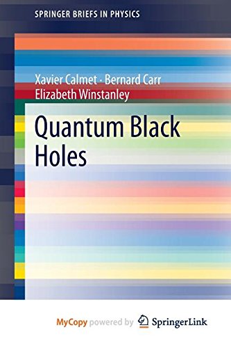 Quantum Black Holes By Xavier Calmet Pdf Free Download Sci Books Quantum Black Holes By Xavier Calmet Pdf Free Download Sci Books