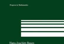 The Algebra of Secondary Cohomology Operations by Hans-Joachim Baues (PDF)
