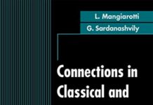 Connections in Classical and Quantum Field Theory by Luigi Mangiarotti | (PDF) Free Download