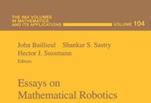 Essays on Mathematical Robotics by John Baillieul (PDF)