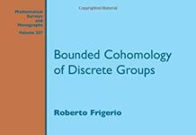 Bounded Cohomology of Discrete Groups by Roberto Frigerio (PDF)