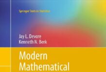 Modern Mathematical Statistics with Applications (Springer Texts in Statistics) 2nd Edition by Jay L. Devore (PDF)
