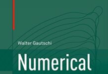 Numerical Analysis 2nd Edition by Walter Gautschi (PDF)