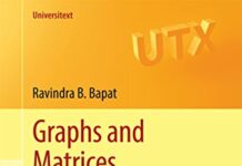 Graphs and Matrices (Universitext) 2nd Edition by Ravindra B. Bapat (PDF)