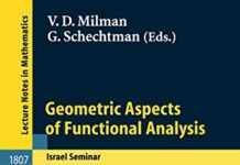 Geometric Aspects of Functional Analysis: Israel Seminar 2001-2002 by Vitali D. Milman (PDF)