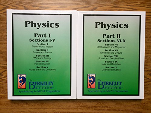 Berkeley Review Physics Part I And II (2017) – Updated For New MCAT By ...