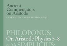 Philoponus: On Aristotle Physics 5-8 with Simplicius: On Aristotle on the Void (Ancient Commentators on Aristotle) by J.O. Urmson (PDF)