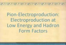 Pion-Electroproduction: Electroproduction at Low Energy and Hadron Form Factors by Edoardo Amaldi (PDF)
