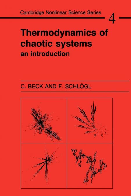 Thermodynamics Of Chaotic Systems An Introduction Cambridge Nonlinear