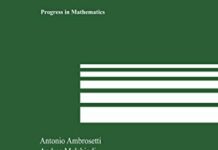 Perturbation Methods and Semilinear Elliptic Problems on R^n (Progress in Mathematics Book 240) 2006th Edition by Antonio Ambrosetti (PDF)